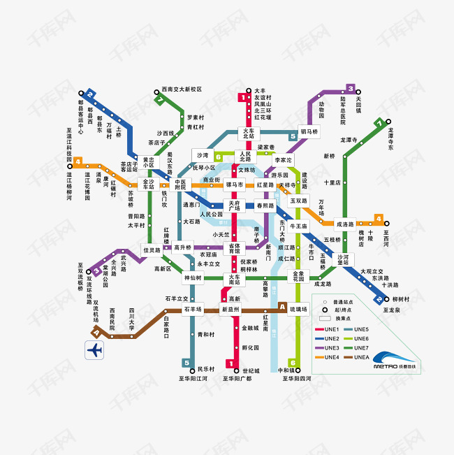 成都地铁最新图｜成都地铁线路图更新版